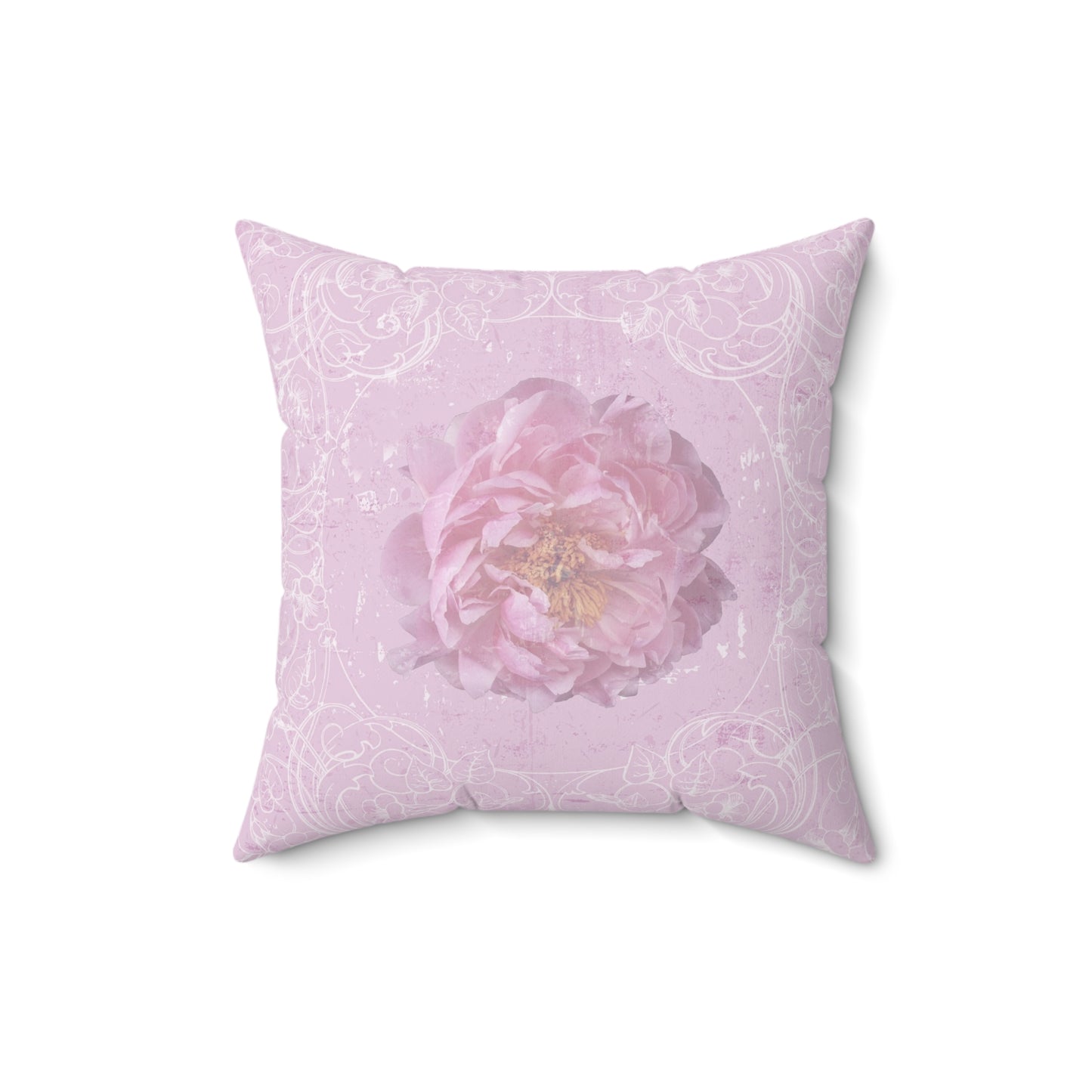 Spun Polyester Square Pillow