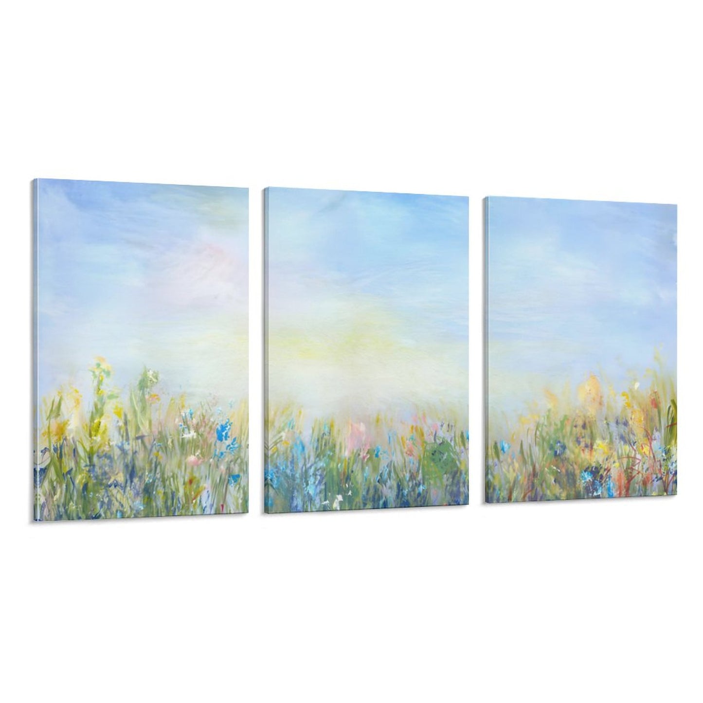 Vertical Framed Wall Art Praire