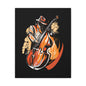 Matte Canvas, Stretched, 1.25" - Bass Player