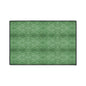 Green Textured Heavy-Duty Floor Mat — Durable Indoor/Outdoor Entry Rug