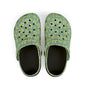 Kids' Floral Print EVA Clogs - Comfortable Garden Shoes, Summer Footwear, Playtime Slippers, Flowers Design, Spring Fashion