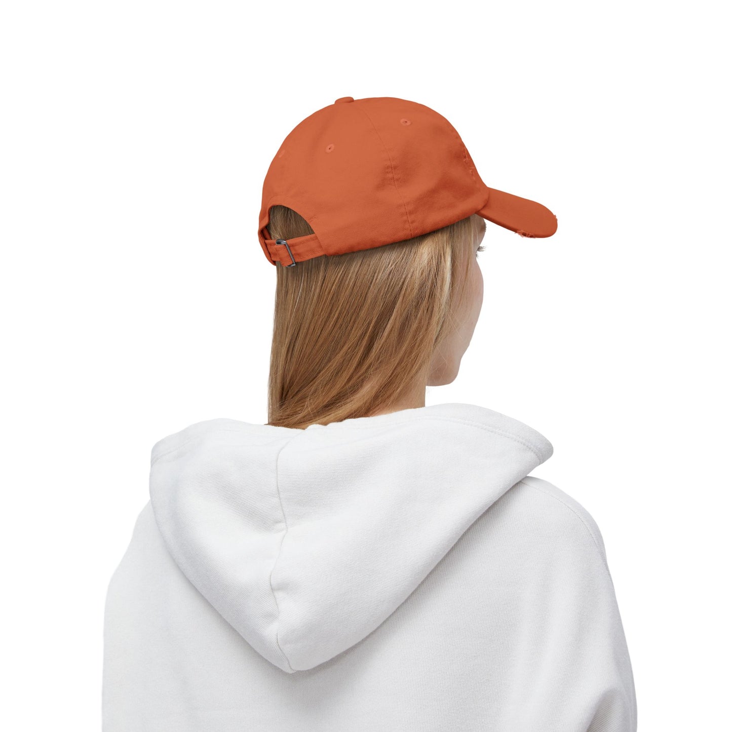 Floral Distressed Cap | Trendy Hat for Spring and Summer | Perfect Gift for Floral Lovers, Outdoor Events, Festivals, Birthdays
