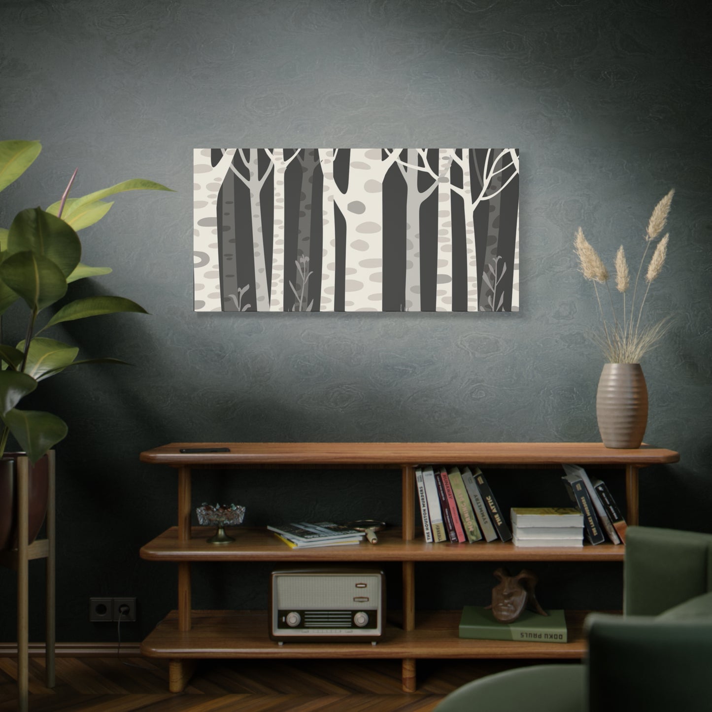 Matte Canvas, Stretched, 1.25" - Trees