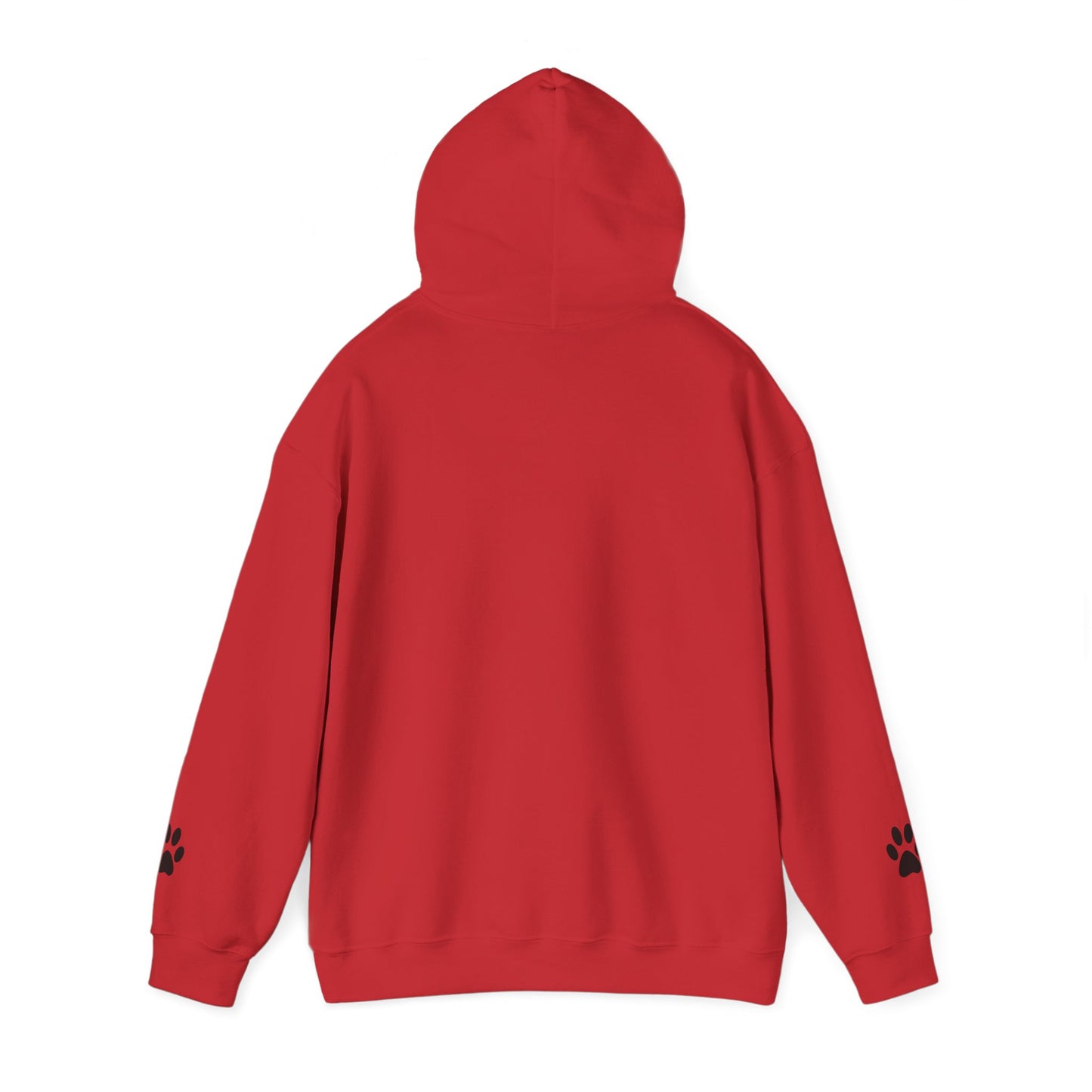 Cute Dog Paw Print Hoodie, Pet Lover Gift, Unisex Sweatshirt, Cozy Animal Hoodie, Perfect for Animal Lovers, Dog Mom Apparel