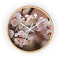 Elegant Floral Wall Clock