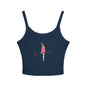 Witchy Spaghetti Strap Tank Top - Fun Summer Wear, Casual Party Top, Perfect for Halloween, Gifts for Friends, Everyday Fashion