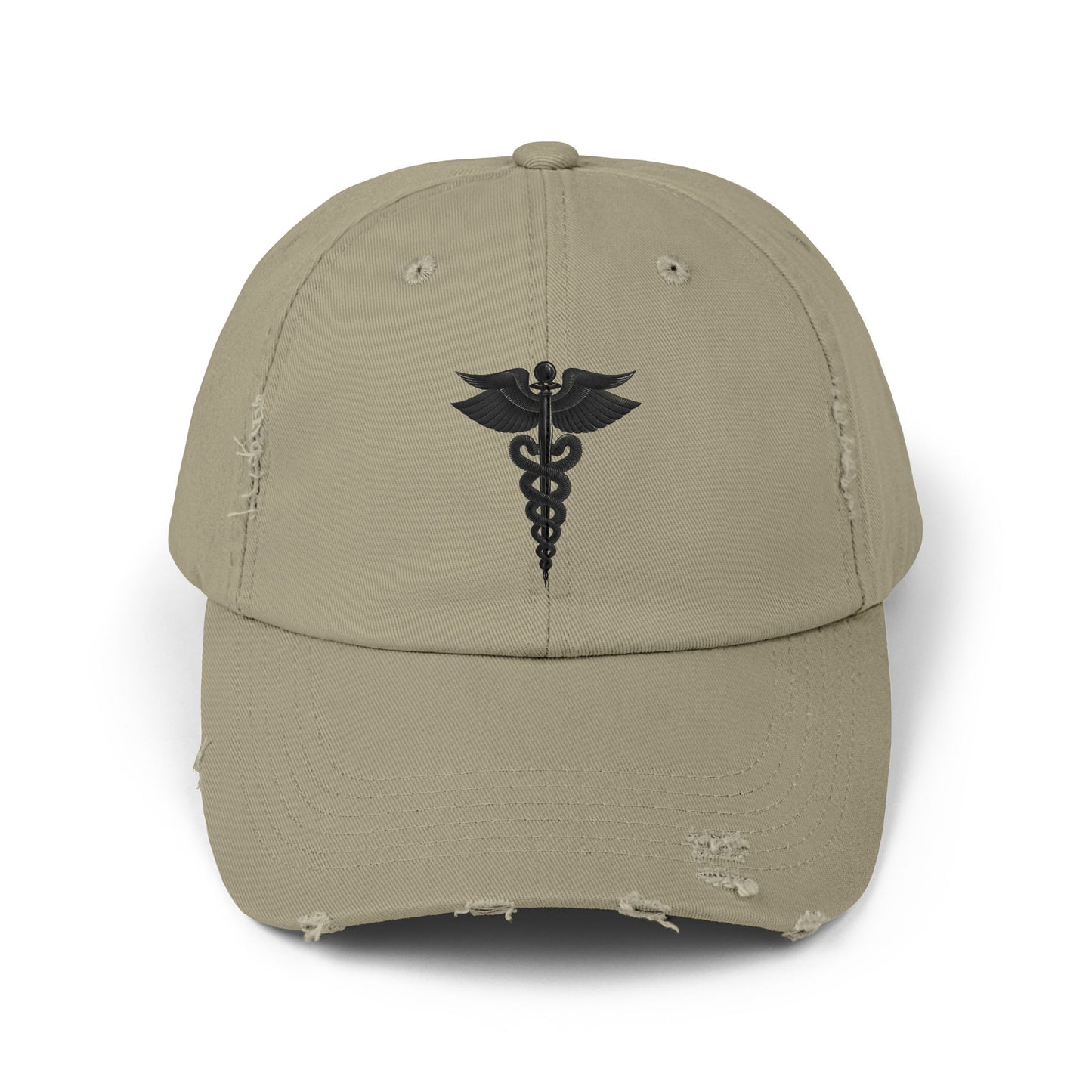 Unisex Distressed Cap with Caduceus Design, Perfect Gift for Healthcare Workers, Casual Style for Every Occasion, Fashionable Medical [...]