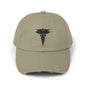Unisex Distressed Cap with Caduceus Design, Perfect Gift for Healthcare Workers, Casual Style for Every Occasion, Fashionable Medical [...]