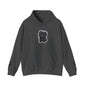 Cute Dog Paw Print Hoodie, Pet Lover Gift, Unisex Sweatshirt, Cozy Animal Hoodie, Perfect for Animal Lovers, Dog Mom Apparel