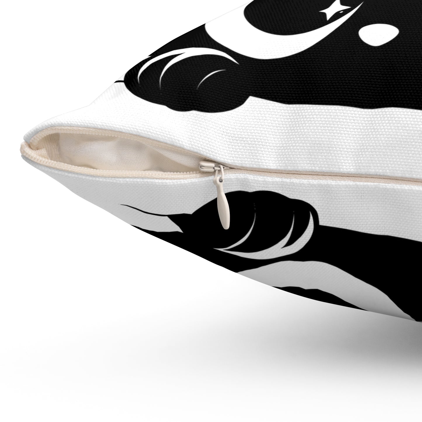Cat Lover's Spun Polyester Pillow