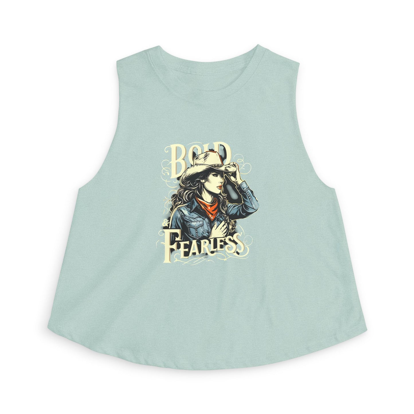 Bold & Fearless Cowgirl Crop Top