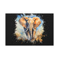 Matte Canvas, Stretched, 1.25" - Elephant