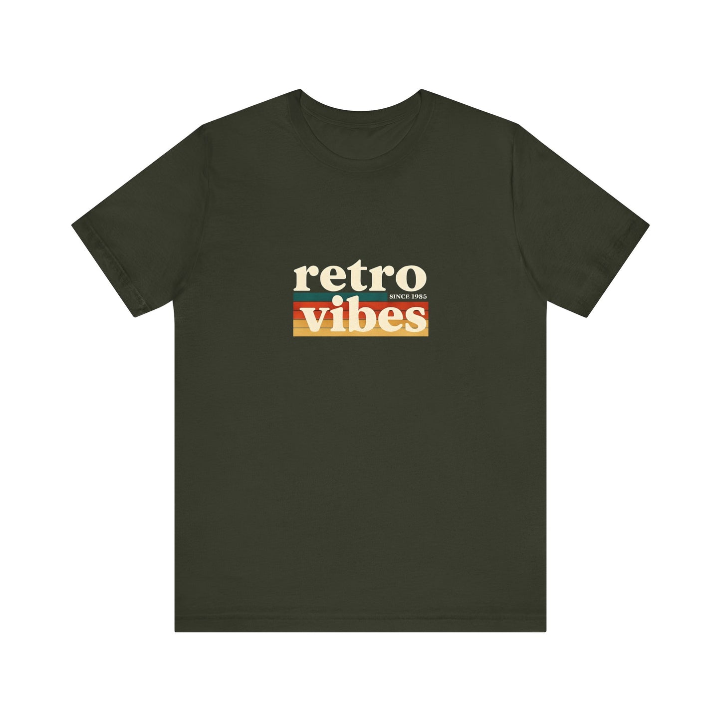 Retro Vibes Unisex Tee, Funny Graphic T-Shirt, Summer Fashion Top, Gift for Friends, Casual Wear, Vintage Style