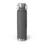 Stylish Insulated Water Bottle, Travel Flask, Gift for Him/Her, Fitness Bottle, Eco-Friendly Drinkware, 22oz Copper Design