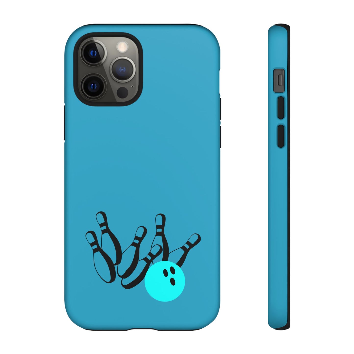 Bowling Phone Case, Tough Cases for Bowling Enthusiasts, Fun Gift for Bowlers, Unique Phone Accessory, Sports Themed Cases