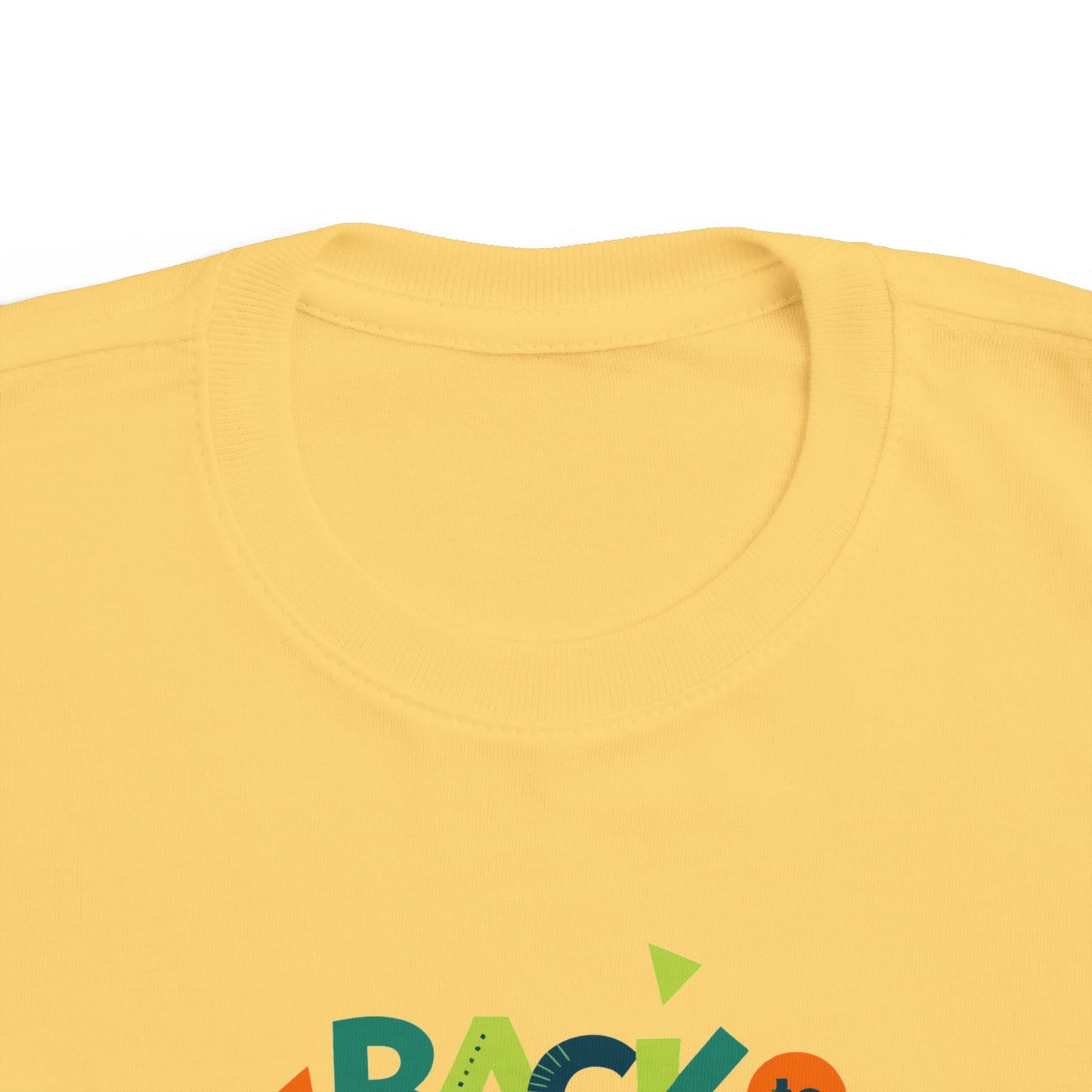 Colorful Toddler Tee - Perfect for Back to School