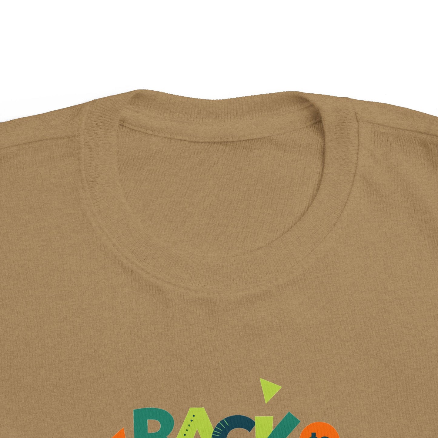 Colorful Toddler Tee - Perfect for Back to School