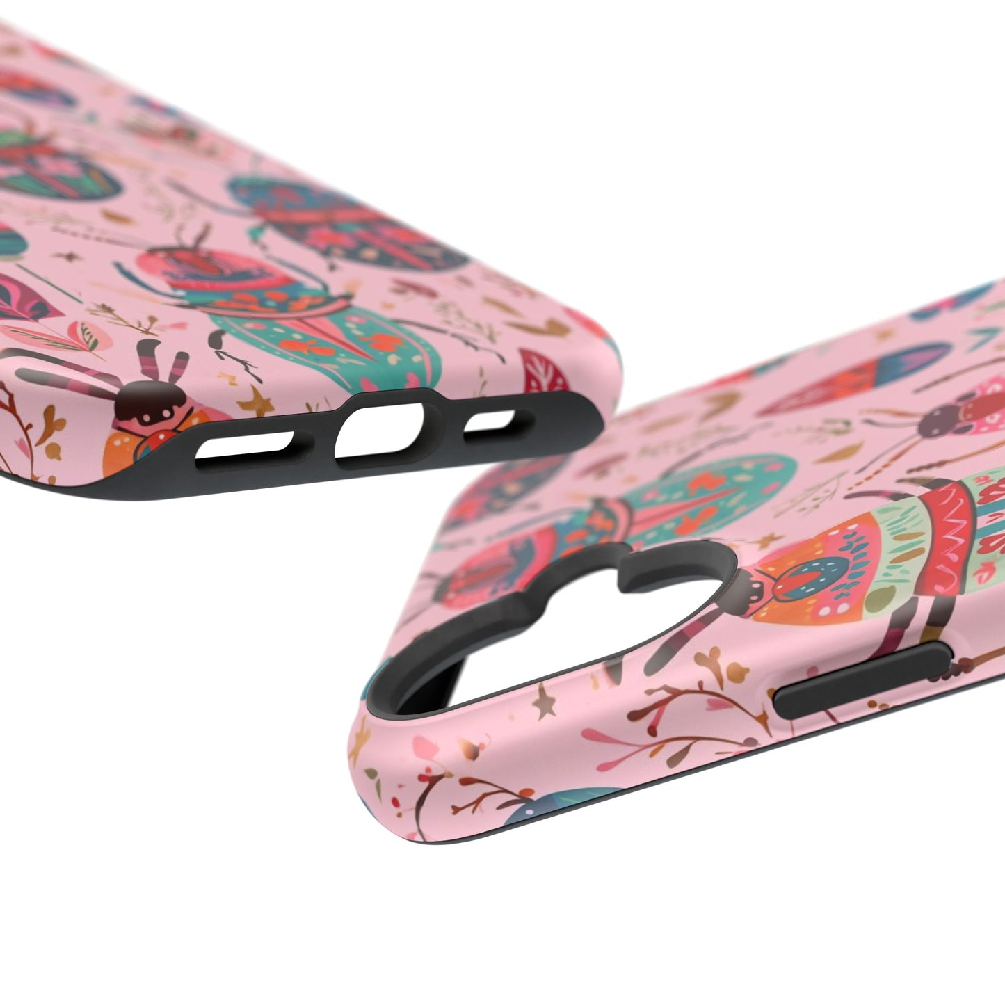 Phone Case — Colorful Boho Beetle Magnetic Impact-Resistant Cover