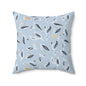 Trendy Floral Throw Pillow, Decorative Cushion, Cozy Home Decor, Living Room Accent, Gift for Housewarming, Spring Decor