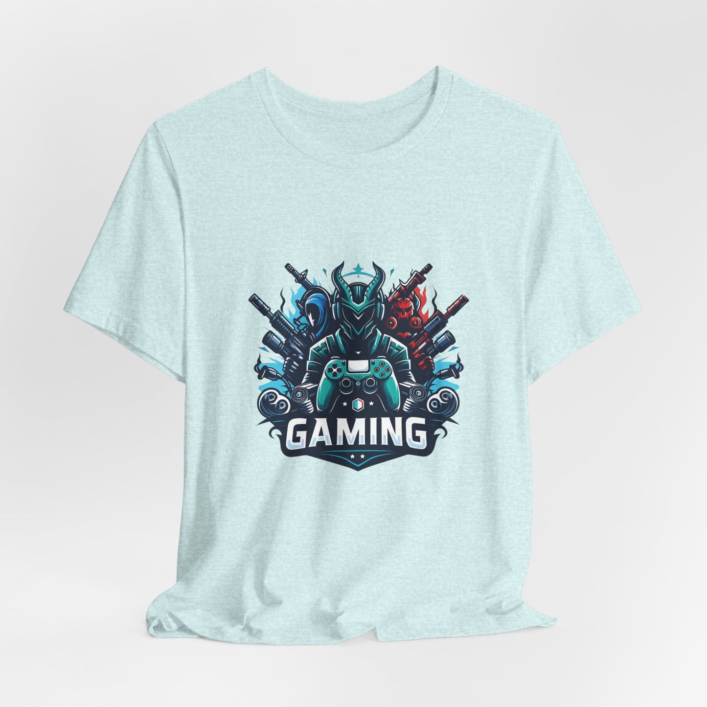 Gaming Controller Emblem Tee — Esports Gamer Graphic T-Shirt