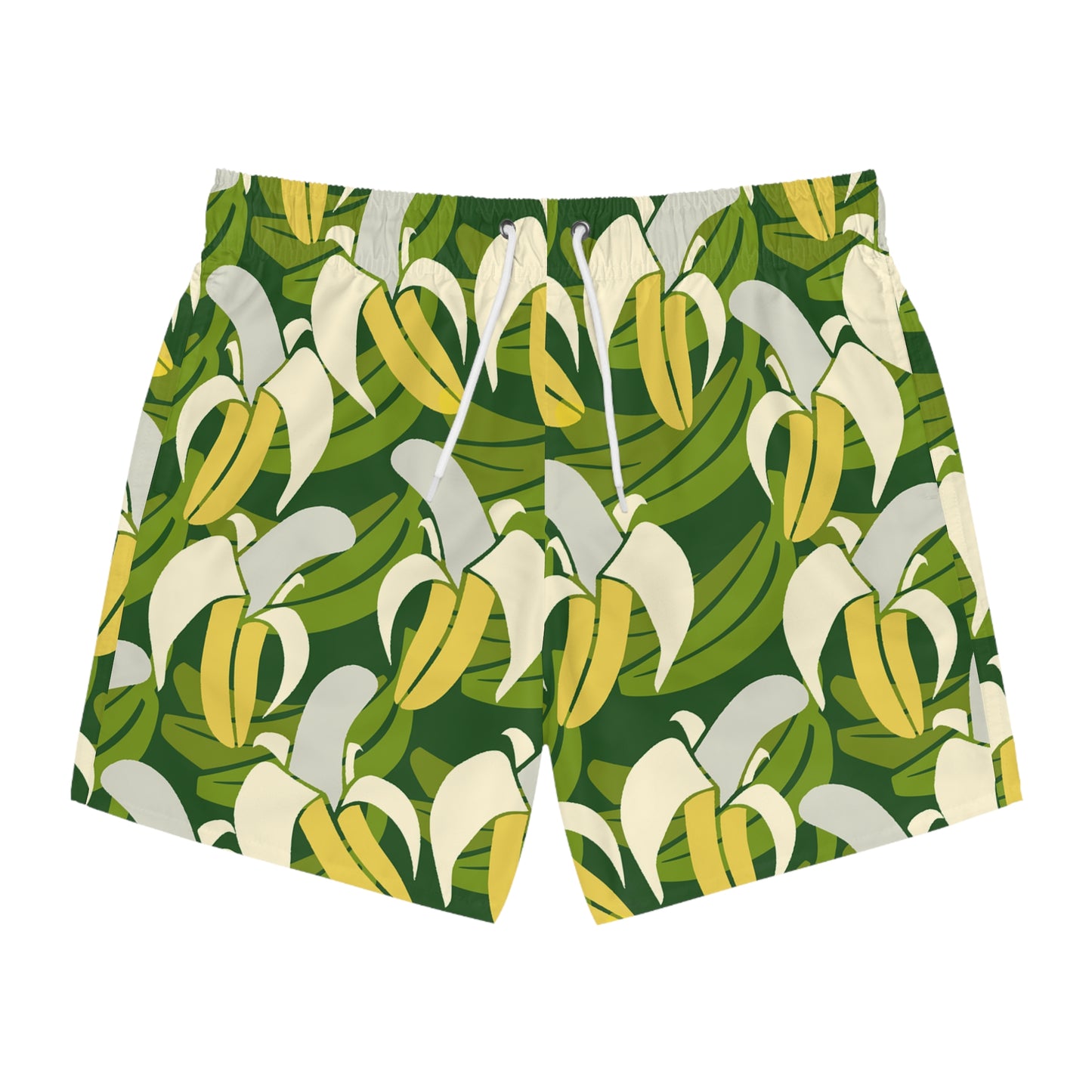 Banana Tropical Swim Trunks, Fun Summer Beachwear