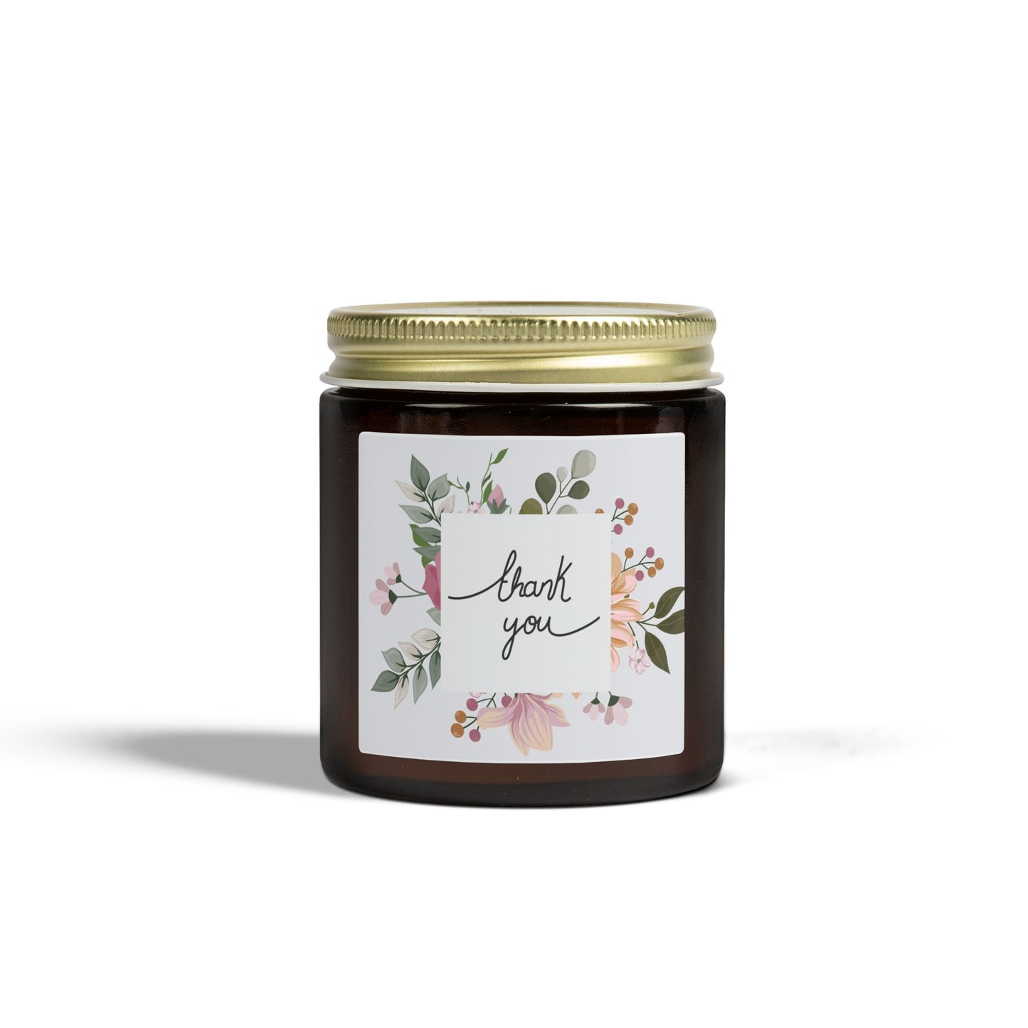 Thank You Scented Candle — Coconut Apricot Wax (4oz & 9oz)
