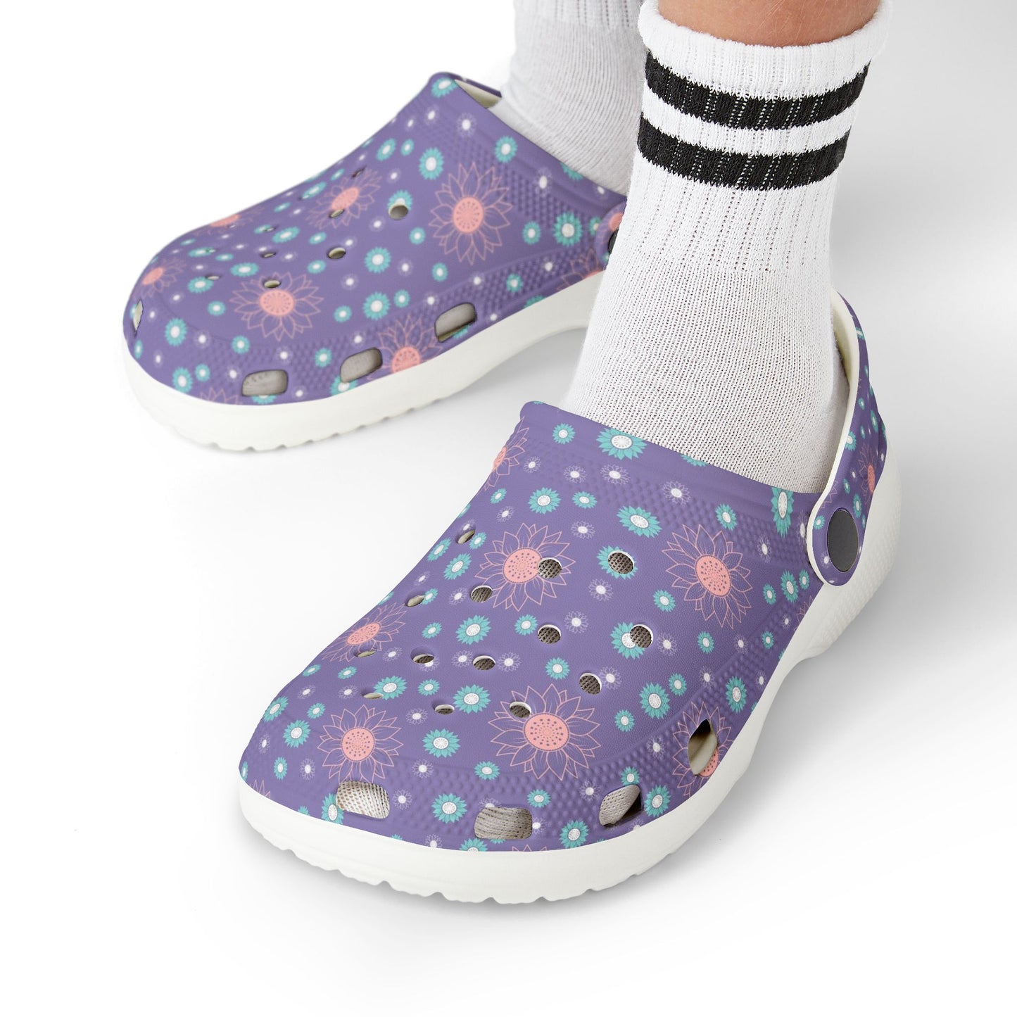 Colorful Kid's Foam Clogs for Fun Play