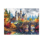 Matte Canvas, Stretched, 1.25" - Castle