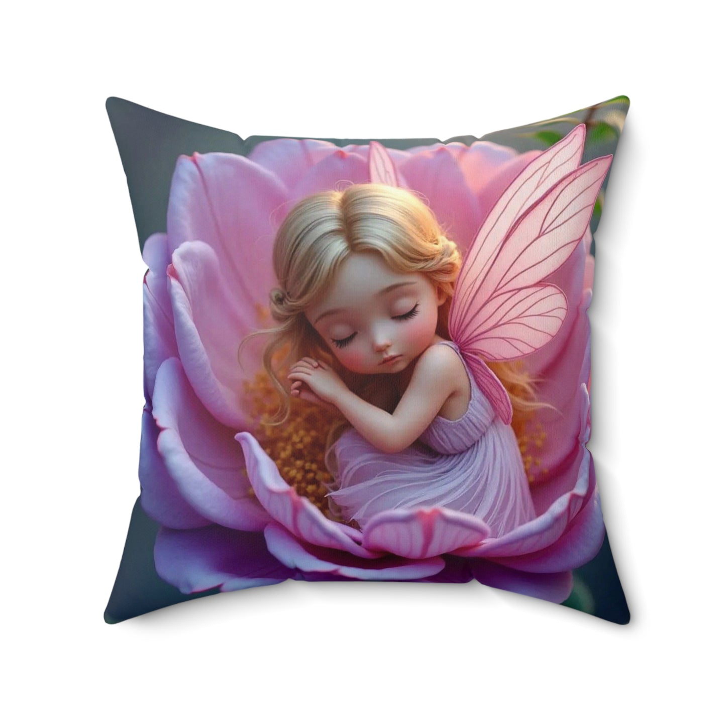Spun Polyester Square Pillow