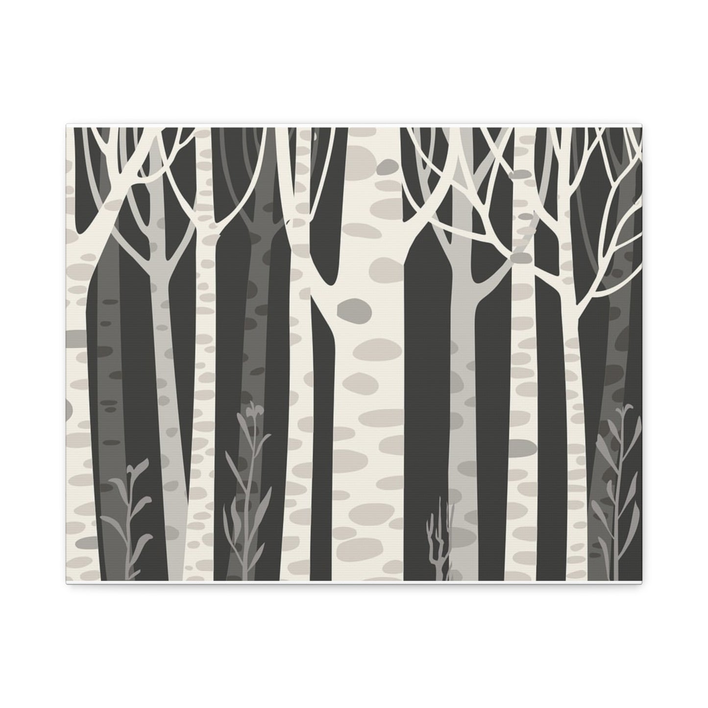 Matte Canvas, Stretched, 1.25" - Trees