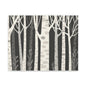 Matte Canvas, Stretched, 1.25" - Trees