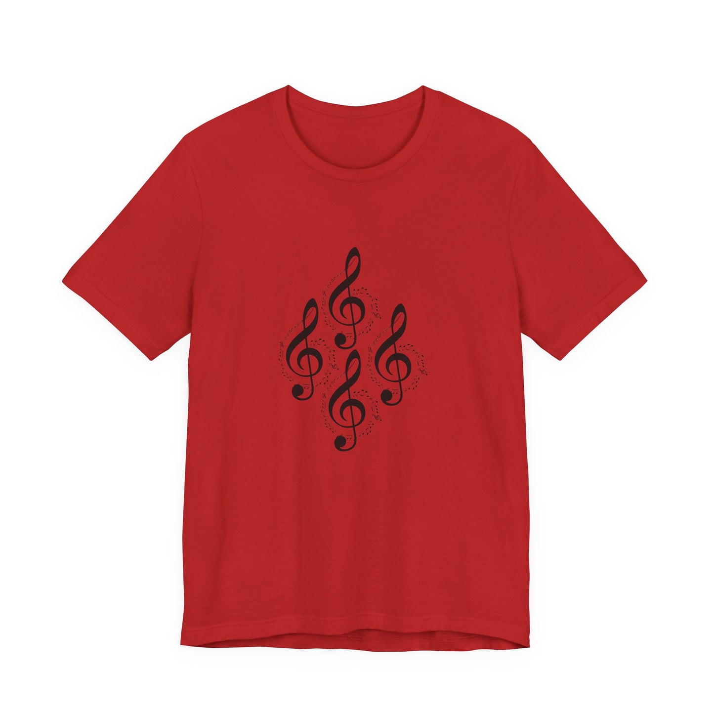 Musical Notes Tee - Perfect for Music Lovers, Casual Wear, Concerts, Festivals, Unique Gift Idea