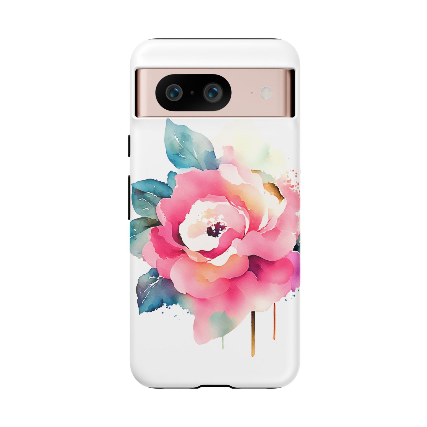 Floral Phone Case - Vibrant Rose Design
