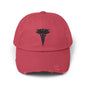 Unisex Distressed Cap with Caduceus Design, Perfect Gift for Healthcare Workers, Casual Style for Every Occasion, Fashionable Medical [...]