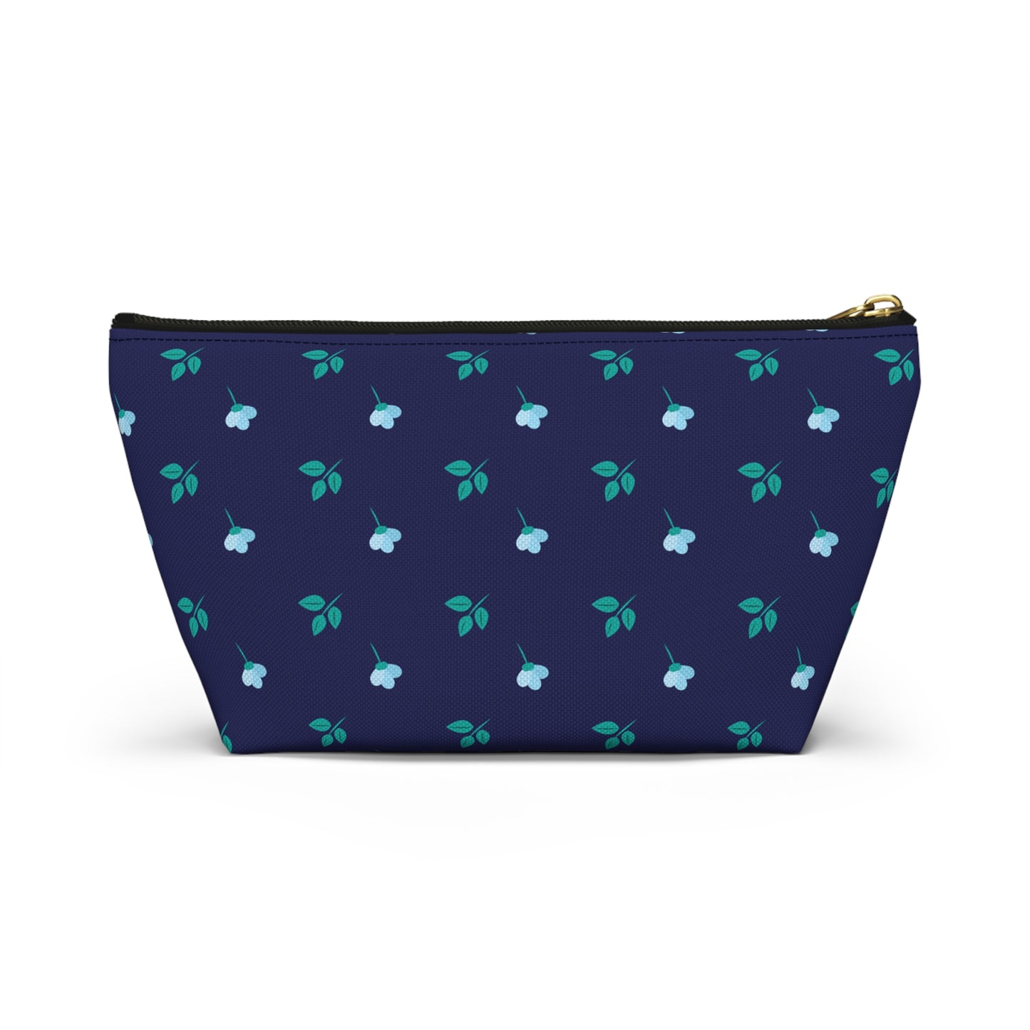 Floral Accessory Pouch, Botanical Makeup Bag, Travel Organizer, Gift for Her, Floral Design Pouch, Everyday Essentials