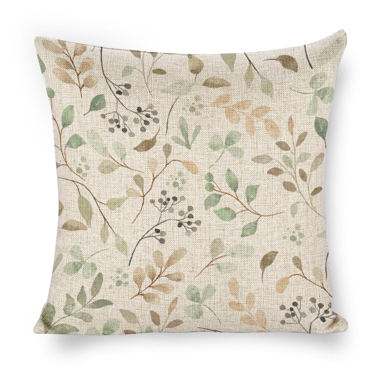 Personalized Photo Pillowcases (Pillow Excluded) (Dual-sided Printing) - leaves and vines