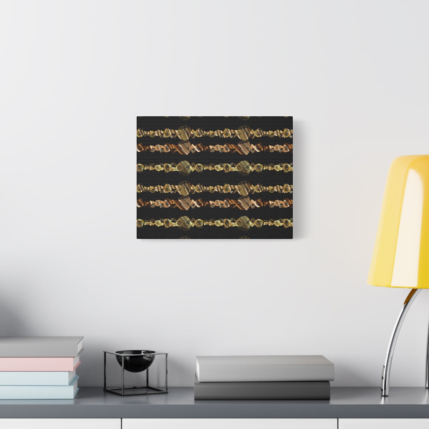 Artistic Canvas Gold and Black