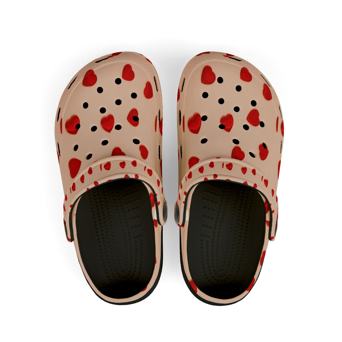 Kid's Heart Clogs, Fun Foam Shoes, Summer Slip-Ons, Cute Garden Footwear, Beach Essentials, Lightweight Play Shoes