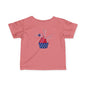 Patriotic Infant Tee with Cupcake Design, Baby Independence Day Outfit, 4th of July Celebration Shirt, Cute Toddler Tee, Summer Party [...]