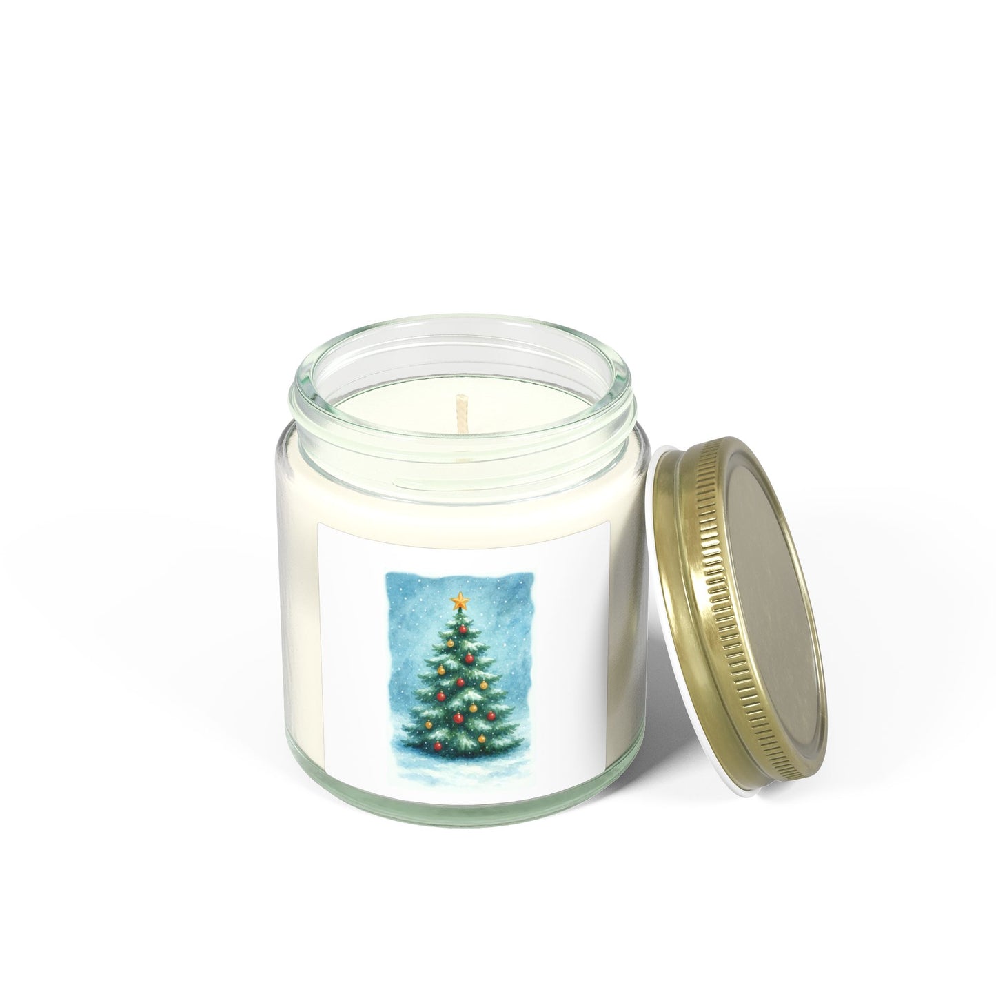 Christmas Tree Scented Candles | Cozy Holiday Decorative Candles