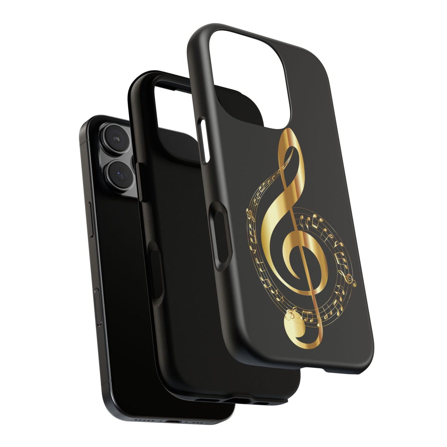 Tough Cases black gold musical Note