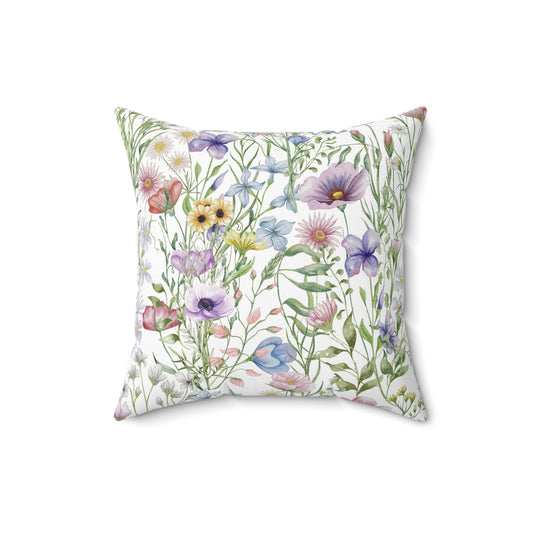 Spun Polyester Square Pillow