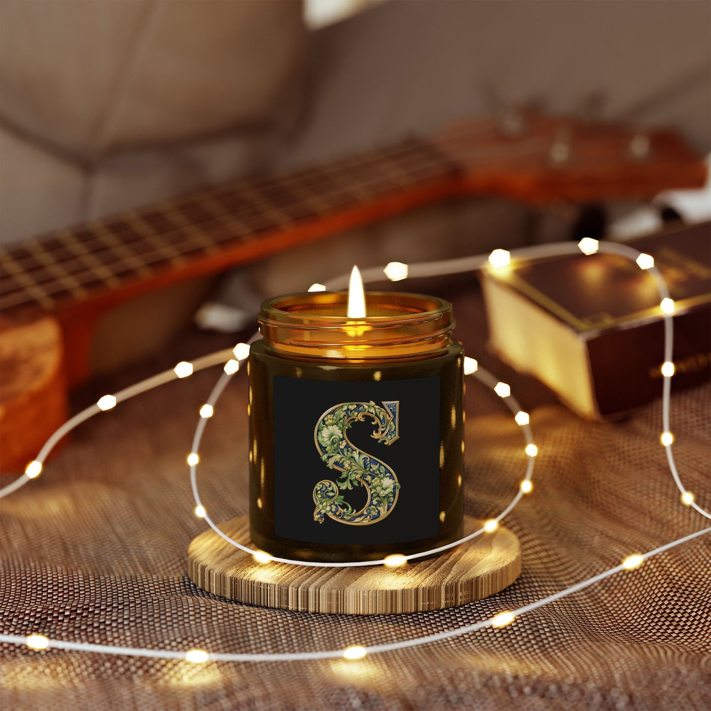 Scented Candles, Coconut Apricot Wax (4oz, 9oz)