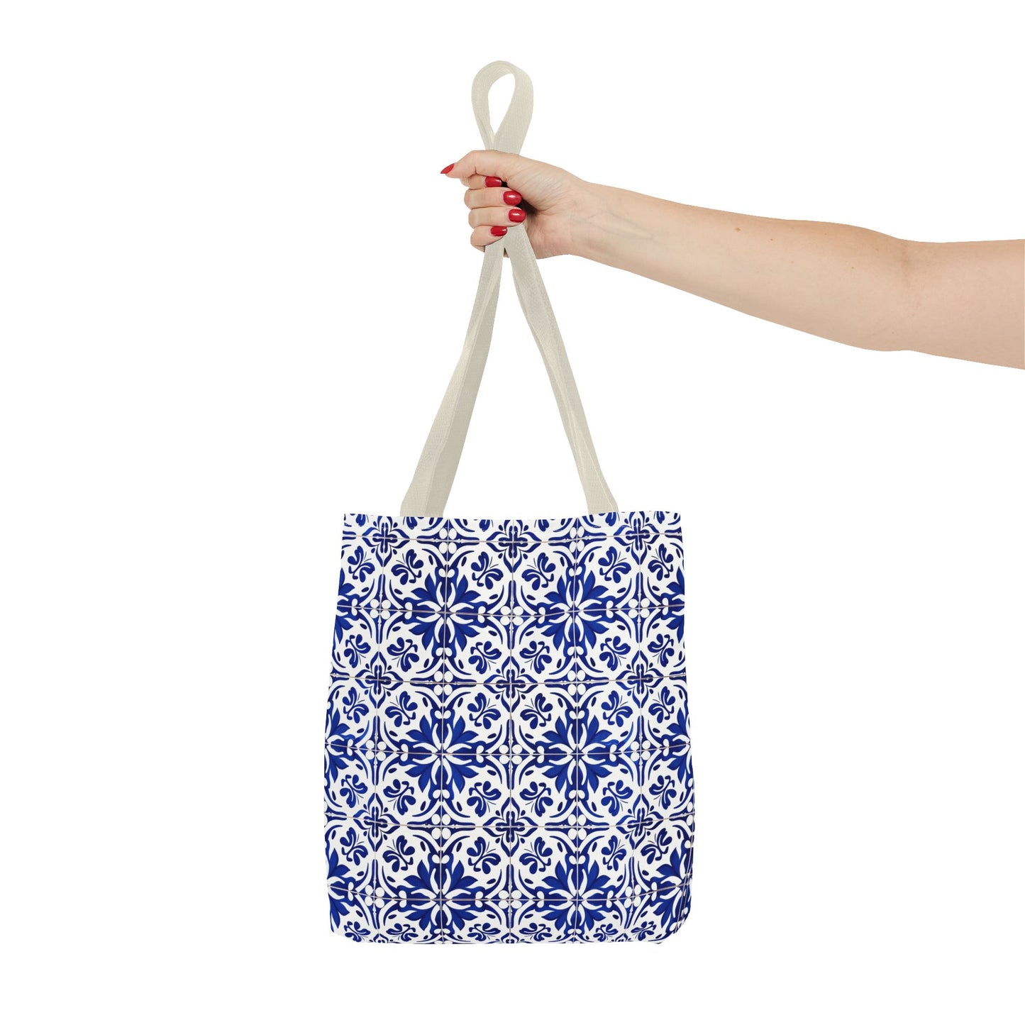 Blue Moroccan Tile Tote Bag