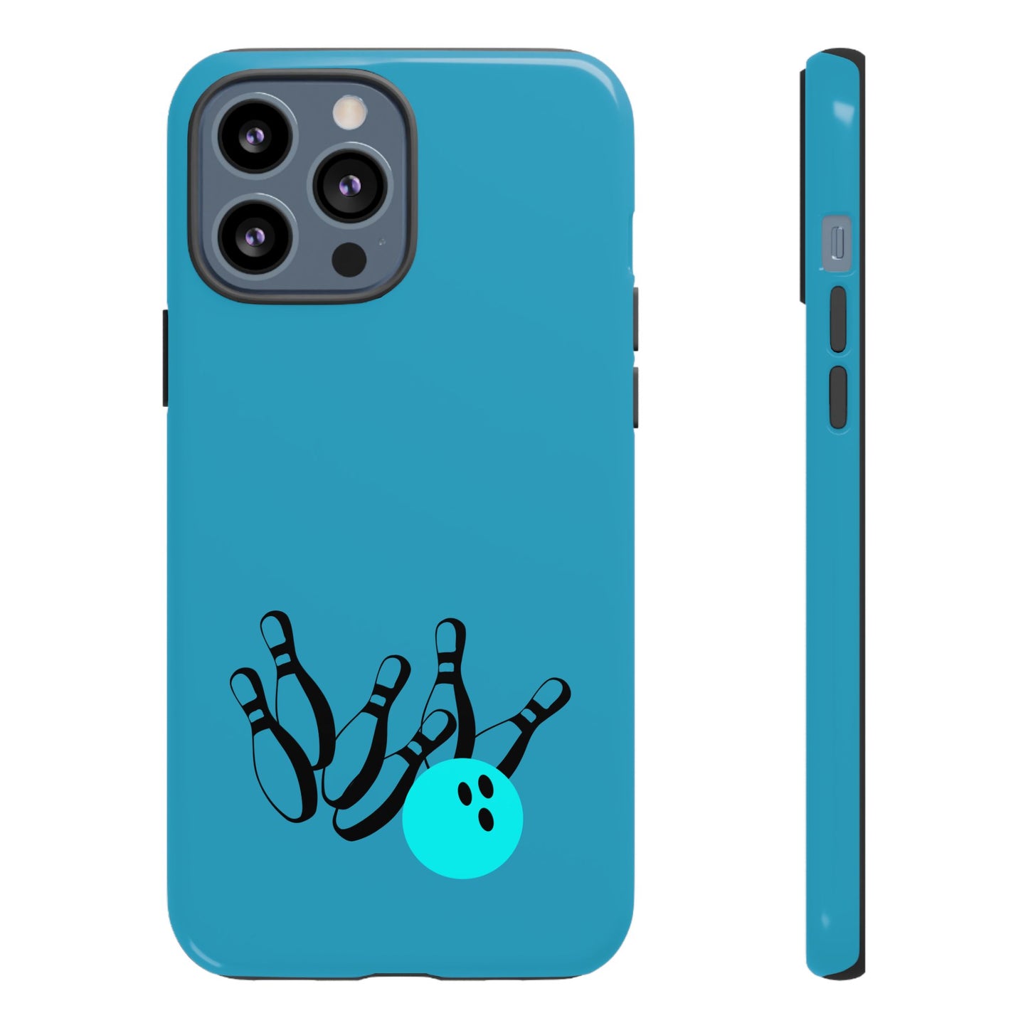 Bowling Phone Case, Tough Cases for Bowling Enthusiasts, Fun Gift for Bowlers, Unique Phone Accessory, Sports Themed Cases