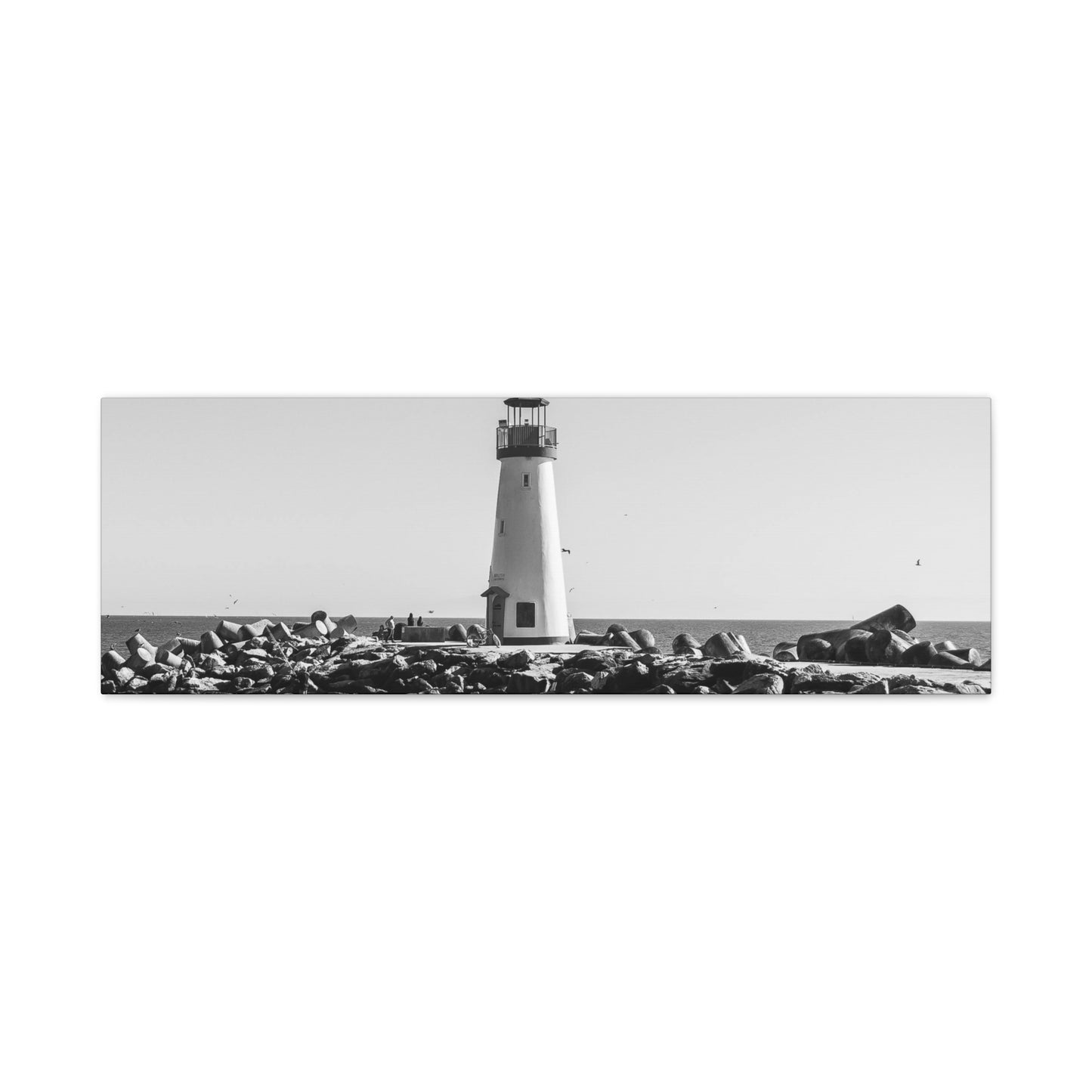 Matte Canvas, Stretched, 1.25" - Lighthouse