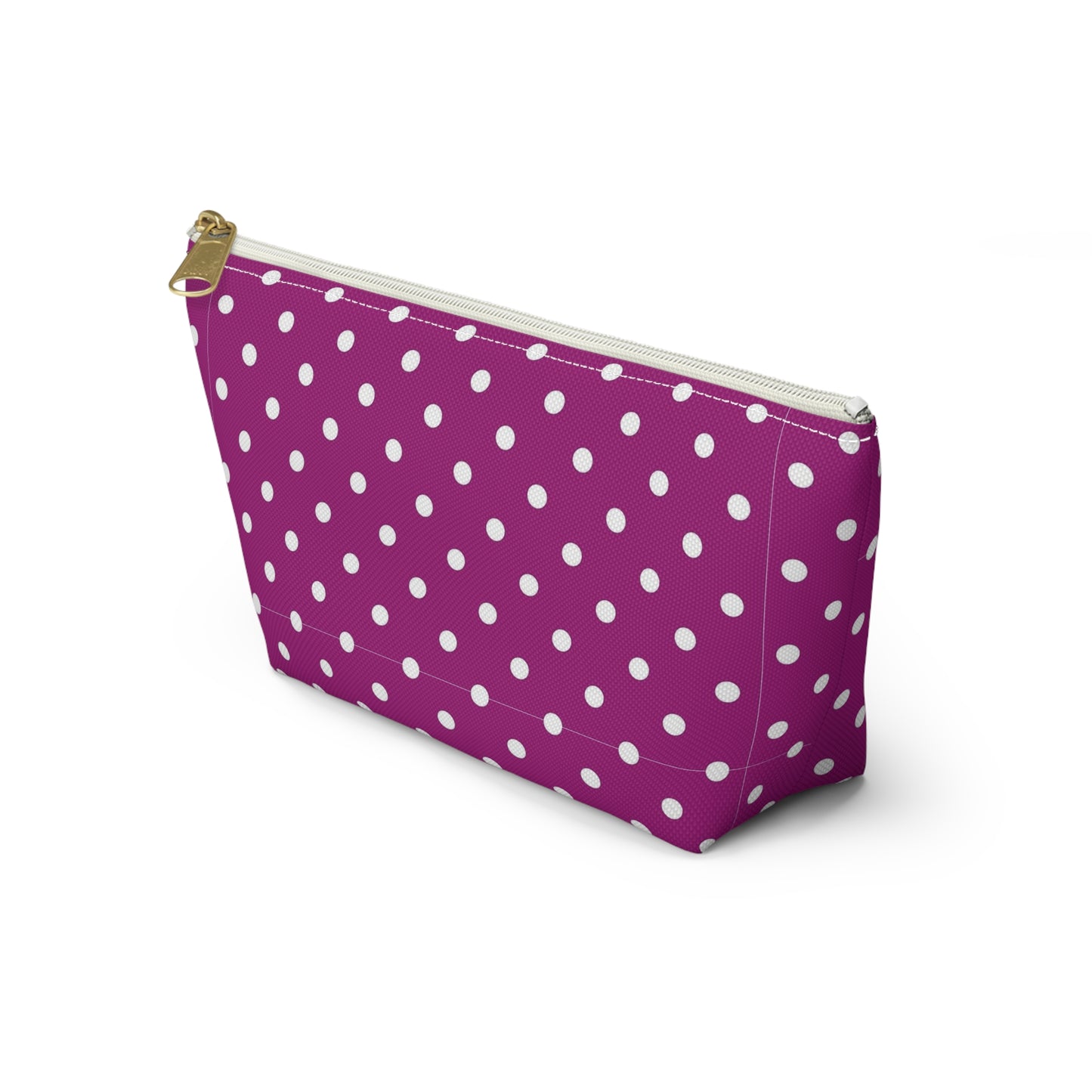 Polka Dot Accessory Pouch, Makeup Bag, Pencil Case, Travel Organizer, Gift for Her, Cute Storage