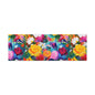 Vibrant Floral Matte Canvas Wall Art — Colorful Garden Print, Stretched 1.25"