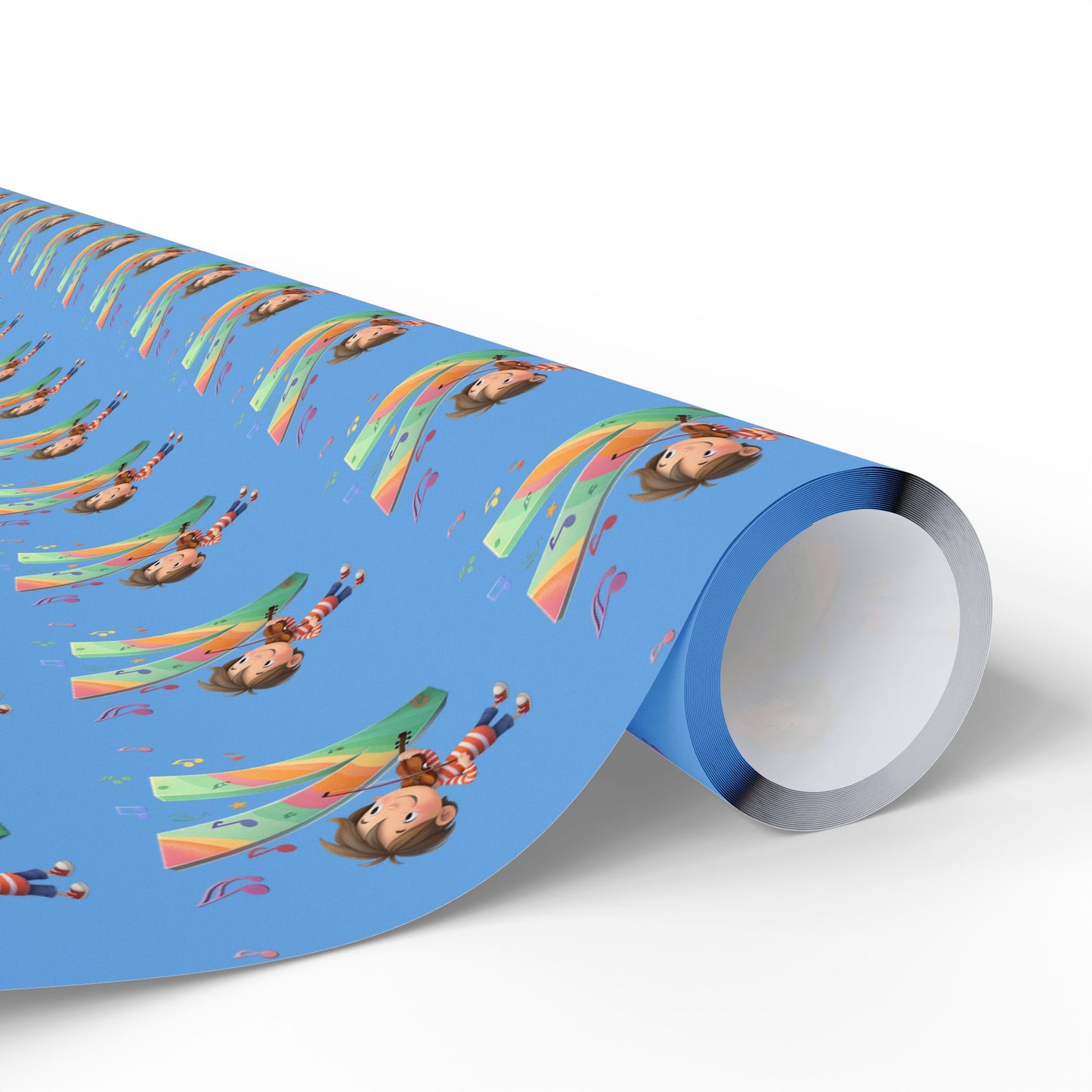 Colorful Gift Wrapping Paper for All Occasions, Birthday, Holidays, Kids' Gifts, Eco-Friendly Wrap, Fun Designs