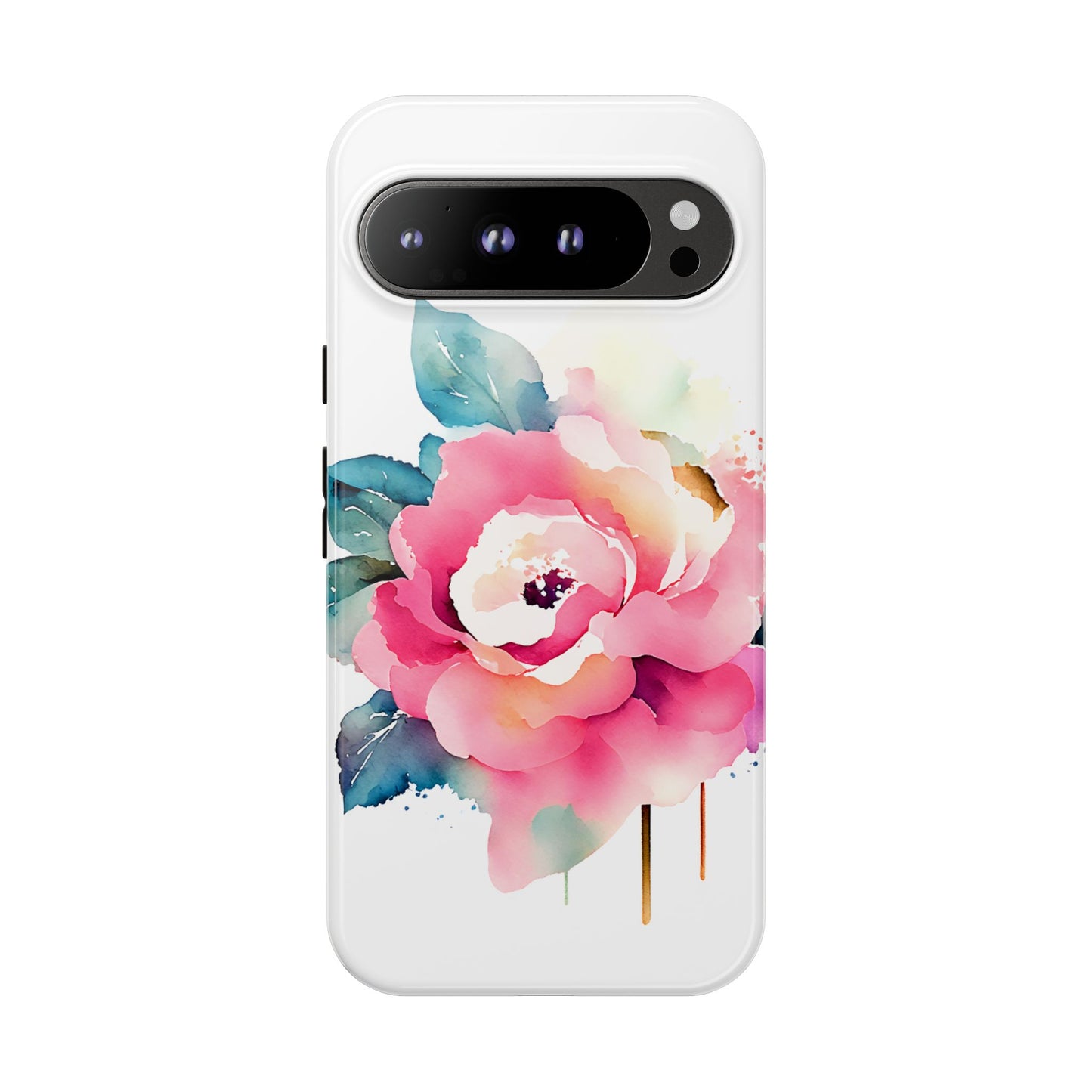 Floral Phone Case - Vibrant Rose Design